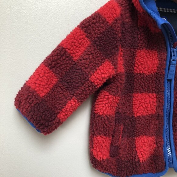 NWT Red Buffalo Sherpa Zip Hoodie - Picture 5 of 10